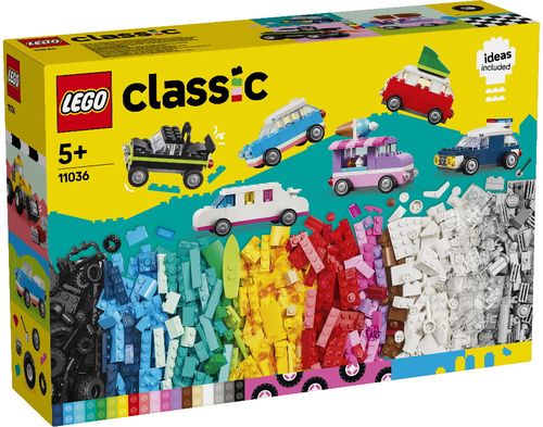 LEGO Classic Kūrybinės Transporto Priemonės 5+m dovanos nuotrauka