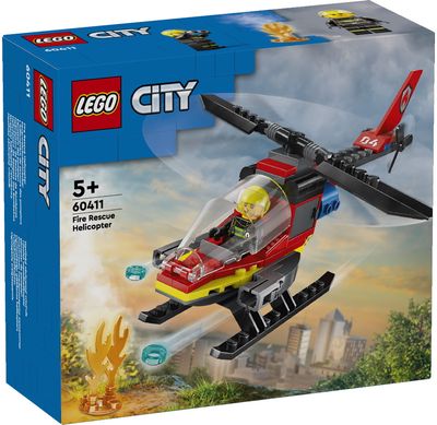 LEGO City Ugniagesių Sraigtasparnis 60411