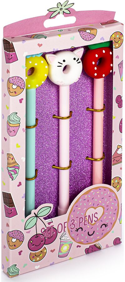 Tušinukų rinkinys TCD GLITTER, 3 vnt.