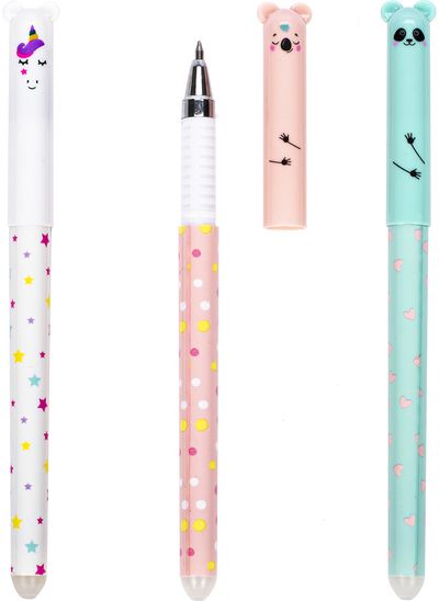 Tušinukų rinkinys TCD GLITTER, 3 vnt., su kamšteliu