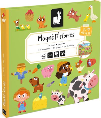 JANOD Magnetinė knygelė Ūkis