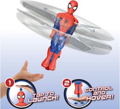 FLYING HEROES Skraidanti figūra Hover and Spin - Spider-Man"