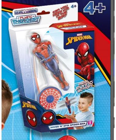 FLYING HEROES Skraidanti figūra Hover and Spin - Spider-Man"