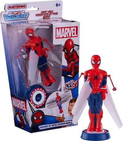 FLYING HEROES Skraidanti figūra Hover and Spin - Spider-Man"