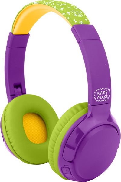 Ausinės KAKĖ MAKĖ Wireless Green-Purple