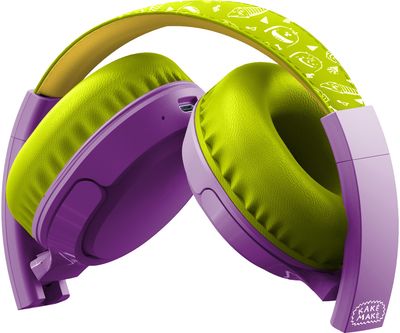 Ausinės KAKĖ MAKĖ Wireless Green-Purple