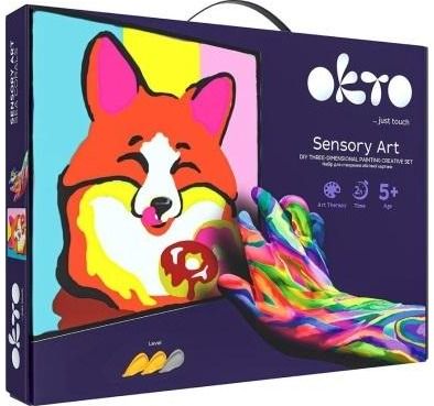 Kūrybinis modelino rinkinys - 3D tapyba Lapė (30*30 cm)