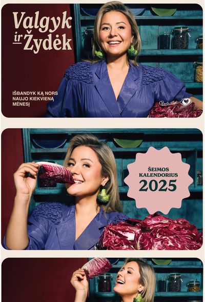 Beatos šeimos kalendorius 2025