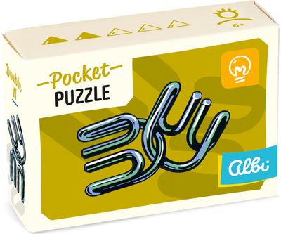 Galvosūkis ALBI Pocket Puzzles įv. rūšys