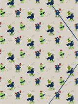 Aplankas plastikinis PLAY ME su guma, A4