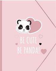 Aplankas CUTE PANTA su guma, A4