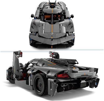LEGO TECHNIC Hiperautomobilis Koenigsegg Jesko Absolut Grey 42173