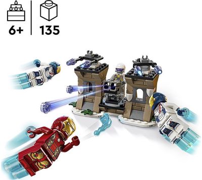 LEGO SUPER HEROES Geležinis žmogus ir Geležinis legionas prieš Hidros karį 76288