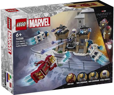 LEGO SUPER HEROES Geležinis žmogus ir Geležinis legionas prieš Hidros karį 76288