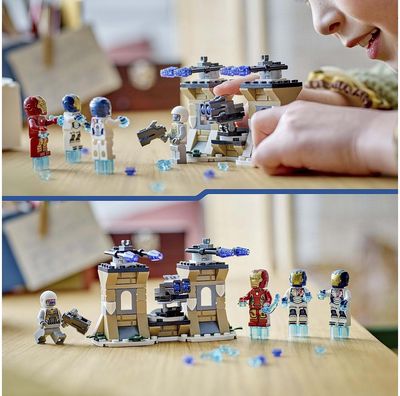 LEGO SUPER HEROES Geležinis žmogus ir Geležinis legionas prieš Hidros karį 76288