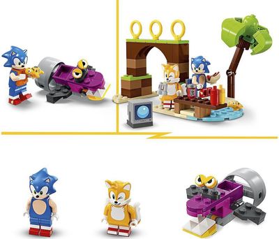 LEGO SONIC Tails nuotykių laivas 76997