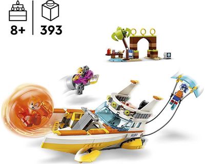 LEGO SONIC Tails nuotykių laivas 76997