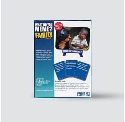 Stalo žaidimas WHAT DO YOU MEME? Family Edition (EN)
