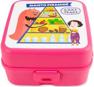 Priešpiečių dėžutė KAKĖ MAKĖ, rožinės sp.