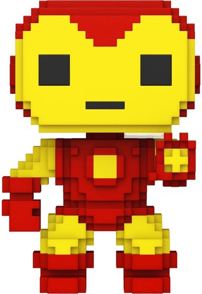 FUNKO POP! Vinilinė figūrėlė: Marvel - Iron Man (8-bit)