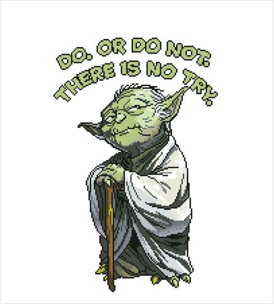 Deimantinė mozaika DD Star Wars YODA 64x57