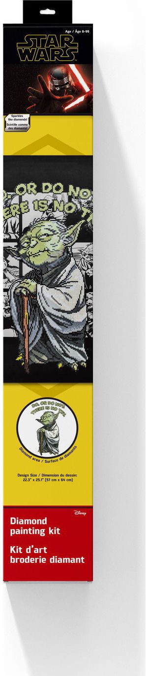 Deimantinė mozaika DD Star Wars YODA 64x57