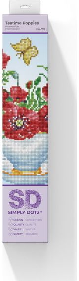 Deimantinė mozaika TEATIME POPPOES 32x32