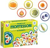 Magnetų rinkinys DODO Montessori daržovės, vaisiai ir uogos (realios nuotraukos )