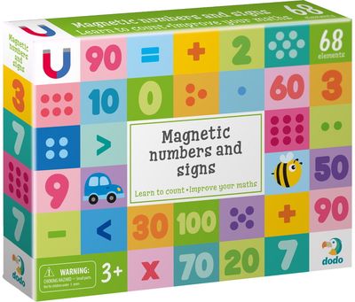 Magnetų rinkinys DODO skaičiai ir matematiniai ženklai