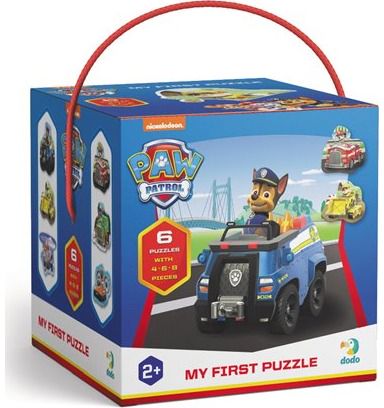 Dėlionė DODO Paw Patrol Ready for action 4+6+8 det.