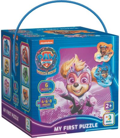 Dėlionė DODO Paw Patrol Heroes of Adventure Bay 4+6+8 det.