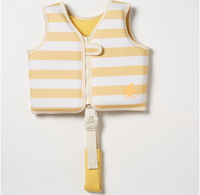 Plaukimo liemenė SUNNYLIFE 1-2 Sid the Seagull Mustard Stripe