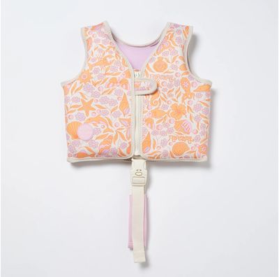 Plaukimo liemenė SUNNYLIFE Vest 1-2 Ocean Magic Pink
