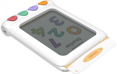 Llietuviškai įgarsintos šnekančios kortelės MOKAUSI PIEŠTI su garsiniais korteli ų apibūdinimais, kalbančios lietuviškai YES FOR SKILLS