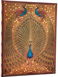 Užrašinė Hard HAFIZ’S PEACOCKS, Ultra, linijomis, 144 p.