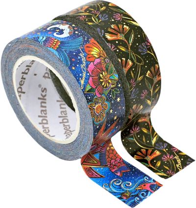 Dekoracinė lipni juostelė WILD FLOWERS