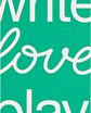 Užrašinė Nuuna WRITE LOVE PLAY, 120 g, 256 psl., taškeliais