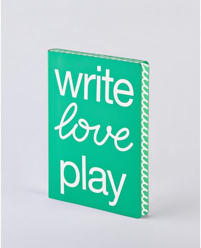 Užrašinė Nuuna WRITE LOVE PLAY, 120 g, 256 psl., taškeliais
