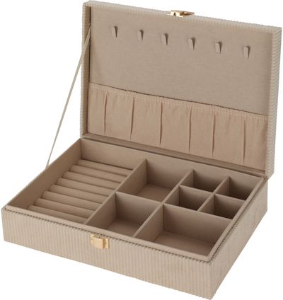 Papuošalų dėžutė, 28x19x7, 3 spalvos 41x29,5x47 cm