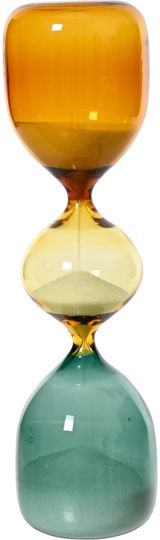 Smėlio laikrodis, įvairiaspalvis, 6 x 23.5 cm