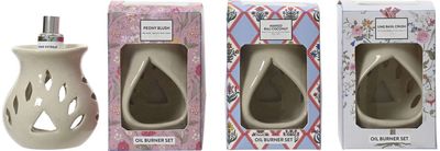 Aterinių aliejų degiklis, įv. Rūšys