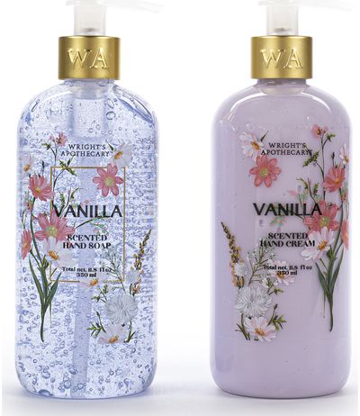 Prabangus rinkinys: kūno losjonas ir rankų muilas, 350 ml