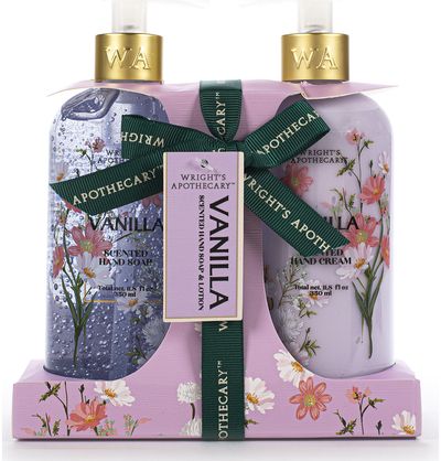 Prabangus rinkinys: kūno losjonas ir rankų muilas, 350 ml