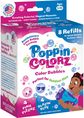 Muilo burbulų šautuvo papildymas SOUTH BEACH BUBBLES PoppinColorz 8 pakeliai