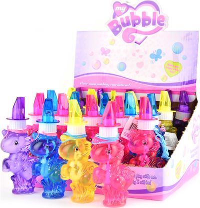 Muilo burbulai su švilpuku BUBBLES UNICORN įv. rūšys