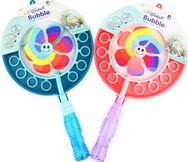 Muilo burbulai su vėjo malūnėliu BUBBLES PINWHEEL 40cm įv. rūšys