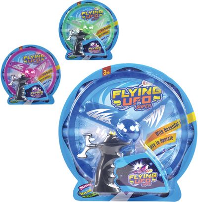 Skraidantis diskas FLYING DISK  29cm, su šviesomis įv. rūšys