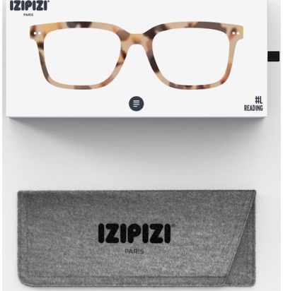 Skaitymo akiniai IZIPIZI #L Light Tortoise +1.00
