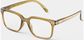 Skaitymo akiniai IZIPIZI #L Golden Green +2.00