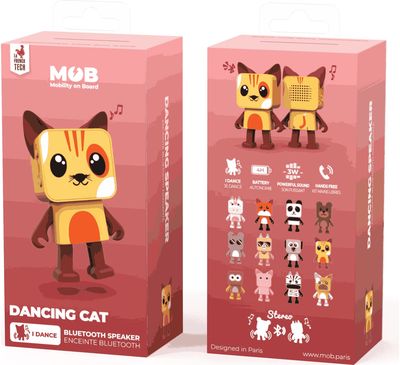 Garso kolonėlė MOB Dancing Animal speaker CAT